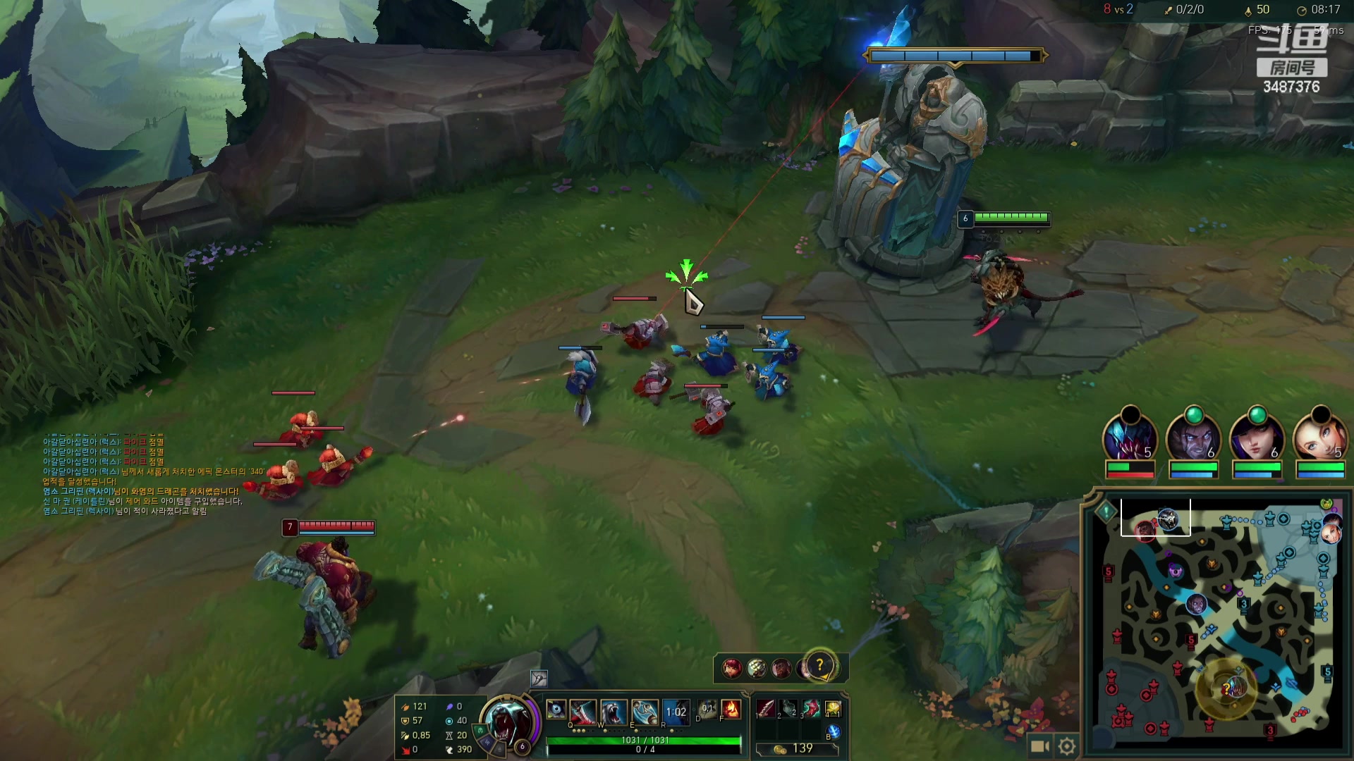 【2023-08-11 10点场】辛巴imb丶丶：韩服峡谷来回上分