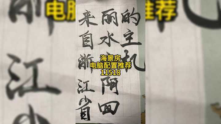 来自浙江丽水阿四的主机，不一样的表达方式，你喜欢吗？