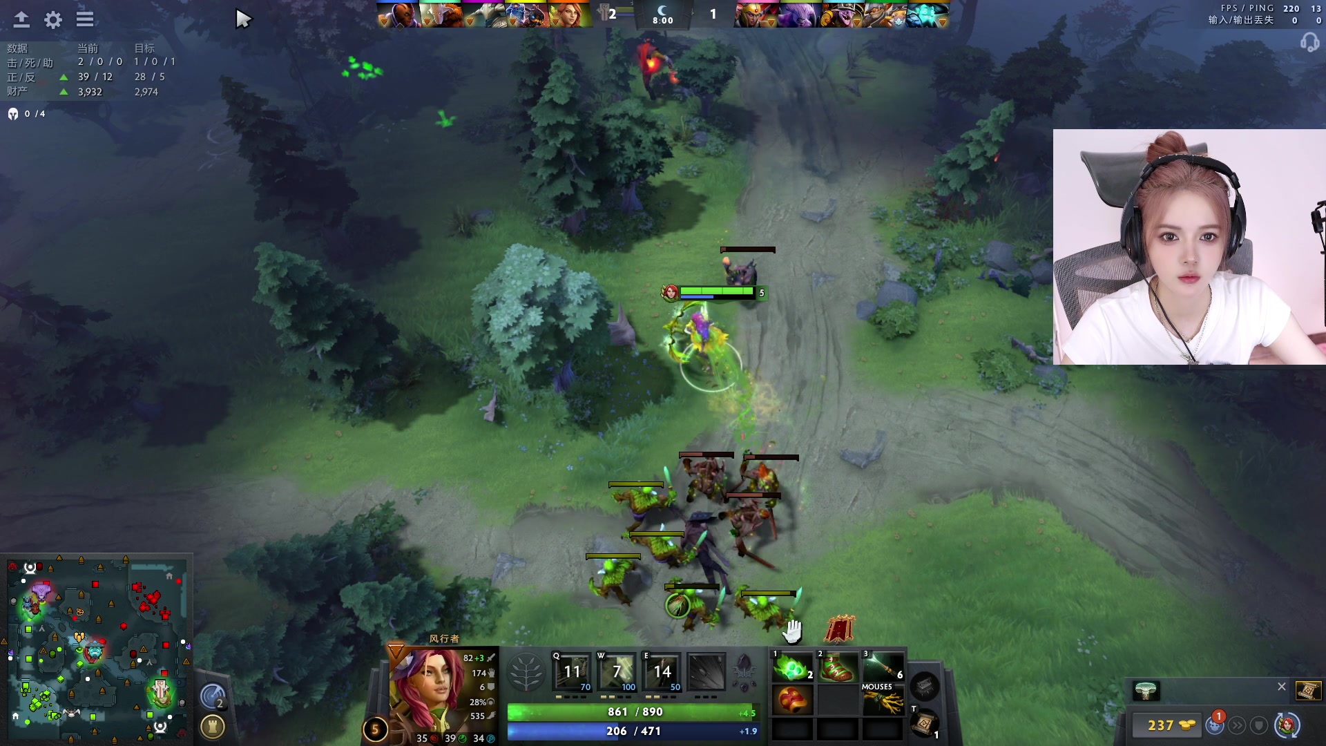 【2023-08-12 22点场】野生小师妹：【双倍】来噜来噜！