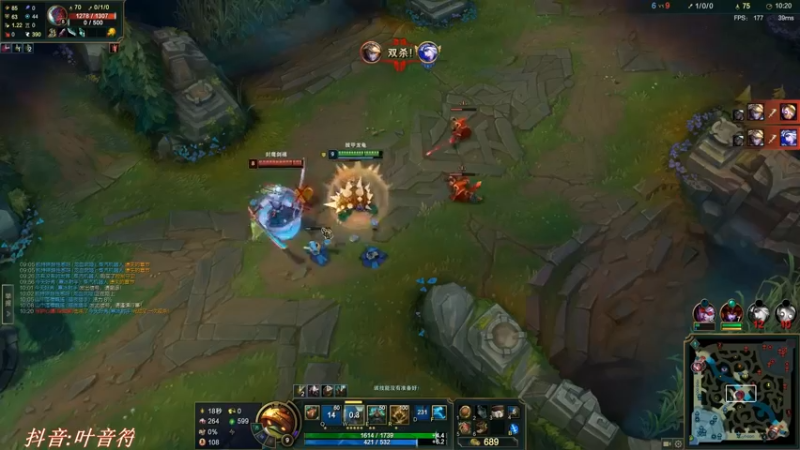 英雄联盟战斗之夜 乌龟玩中单不怕一打二