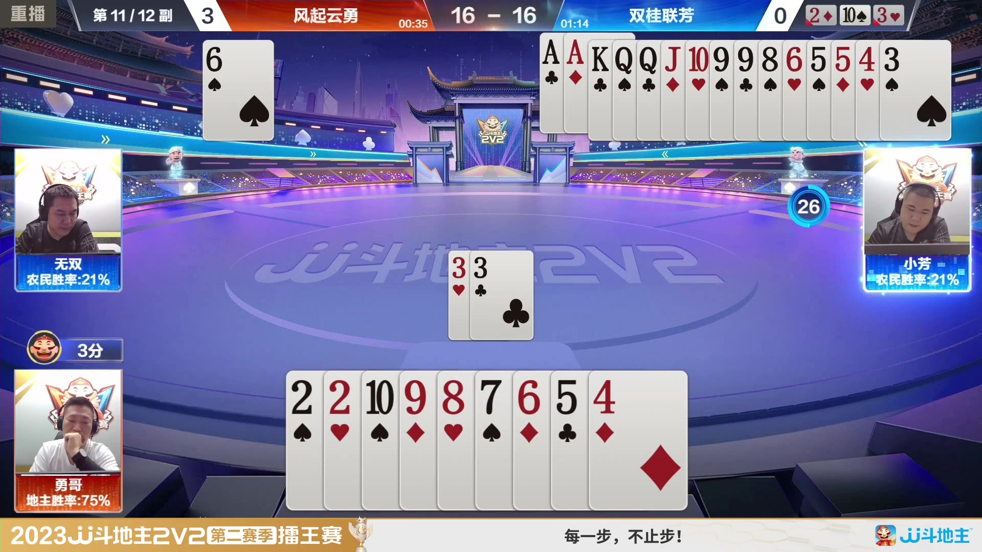 【2023-08-13 10点场】JJ斗地主官方：周三至周四19点，擂王争夺打响