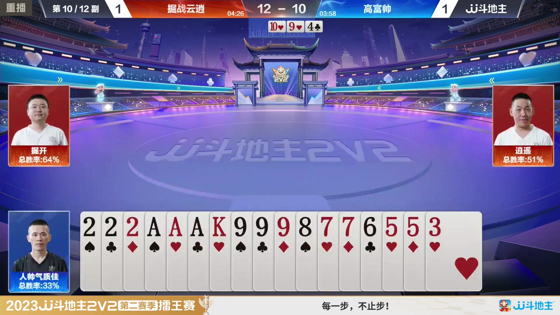 【2023-08-14 02点场】JJ斗地主官方：周三至周四19点，擂王争夺打响