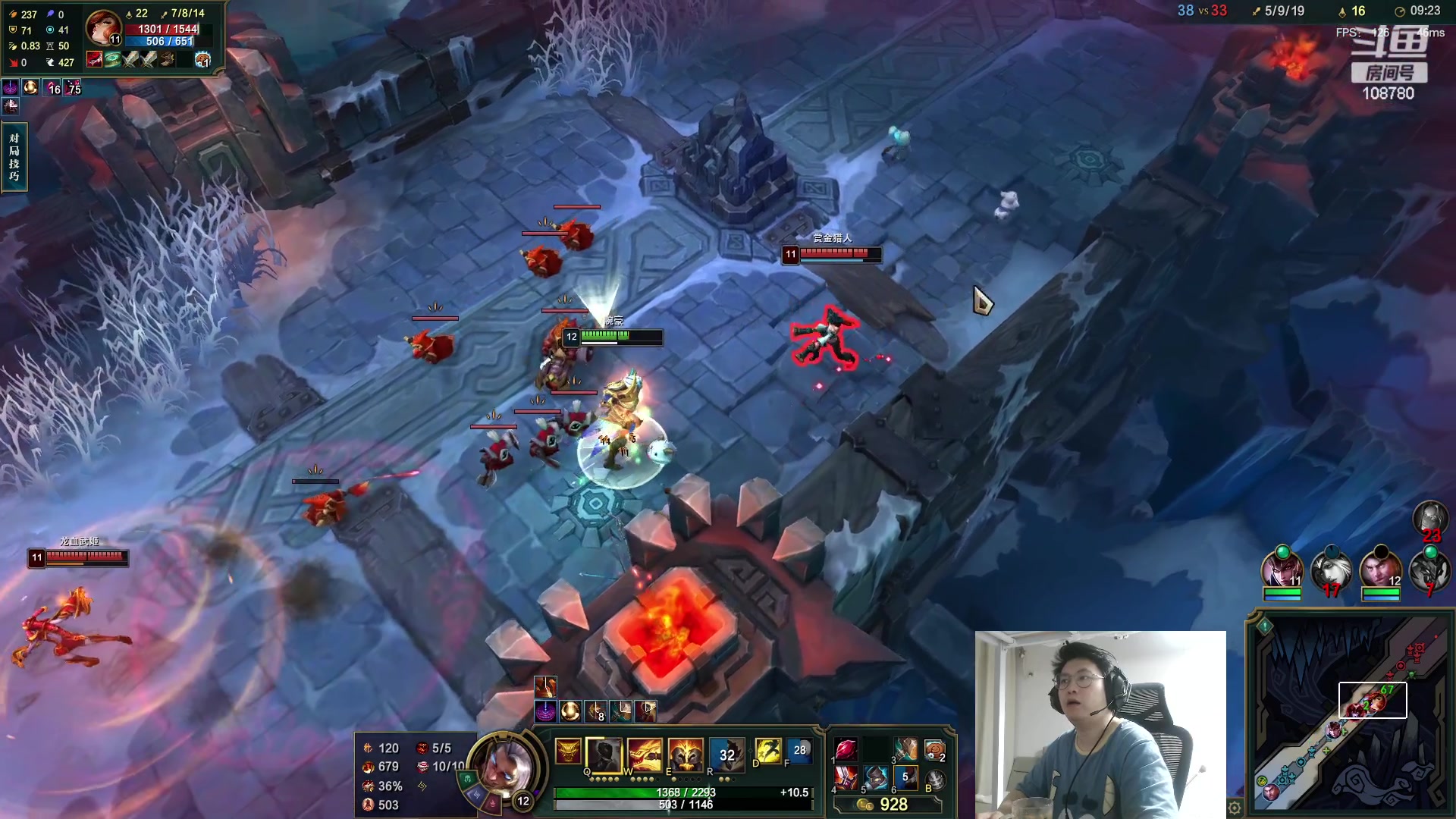 【2023-08-14 04点场】兮饭锐雯：大乱斗臭弟弟来辣