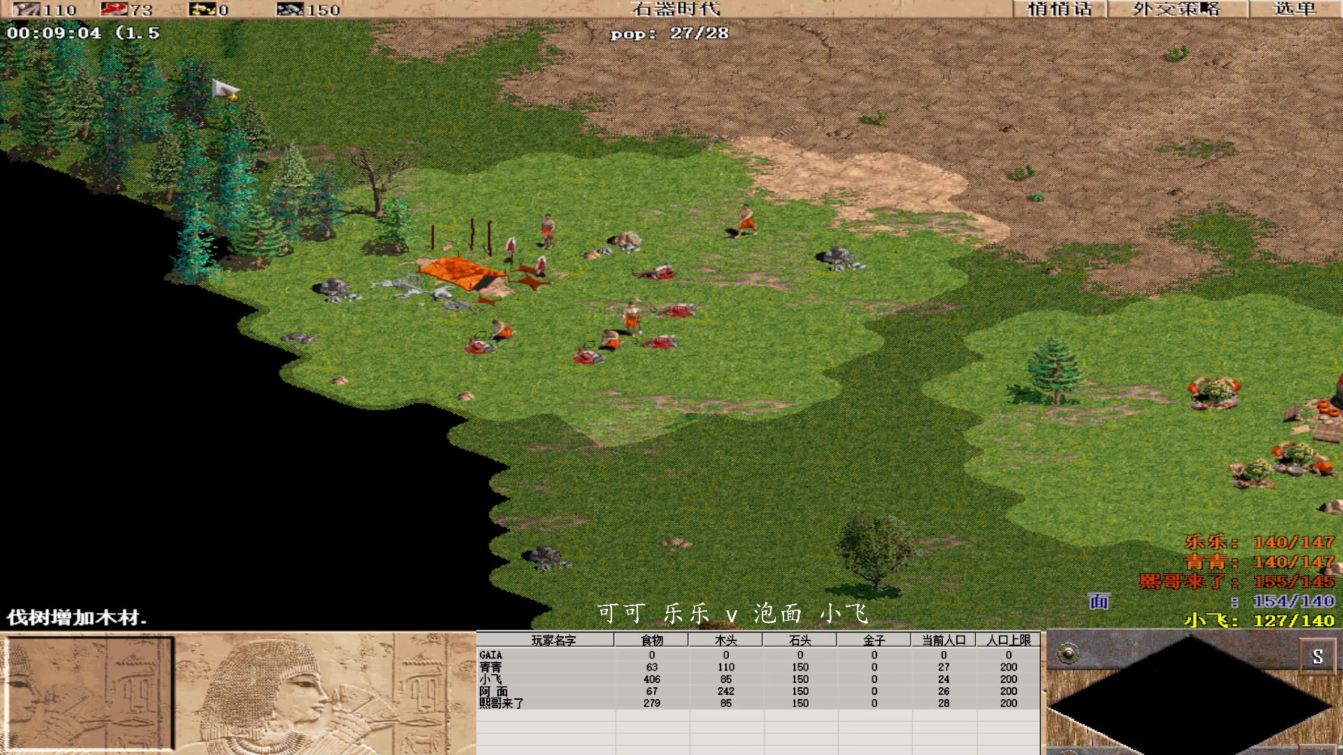 可可 乐乐 0 v 3 泡面 小飞