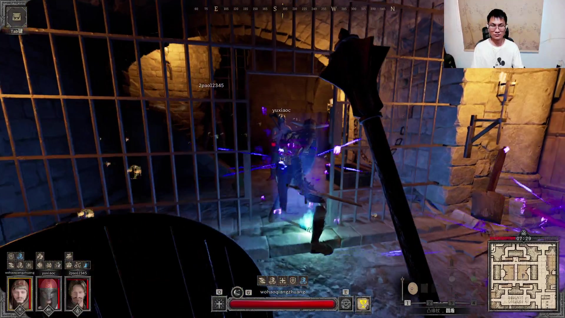 【2023-08-15 17点场】暴走的银剑君丶：银剑君：和洞大哥练练牧师！`