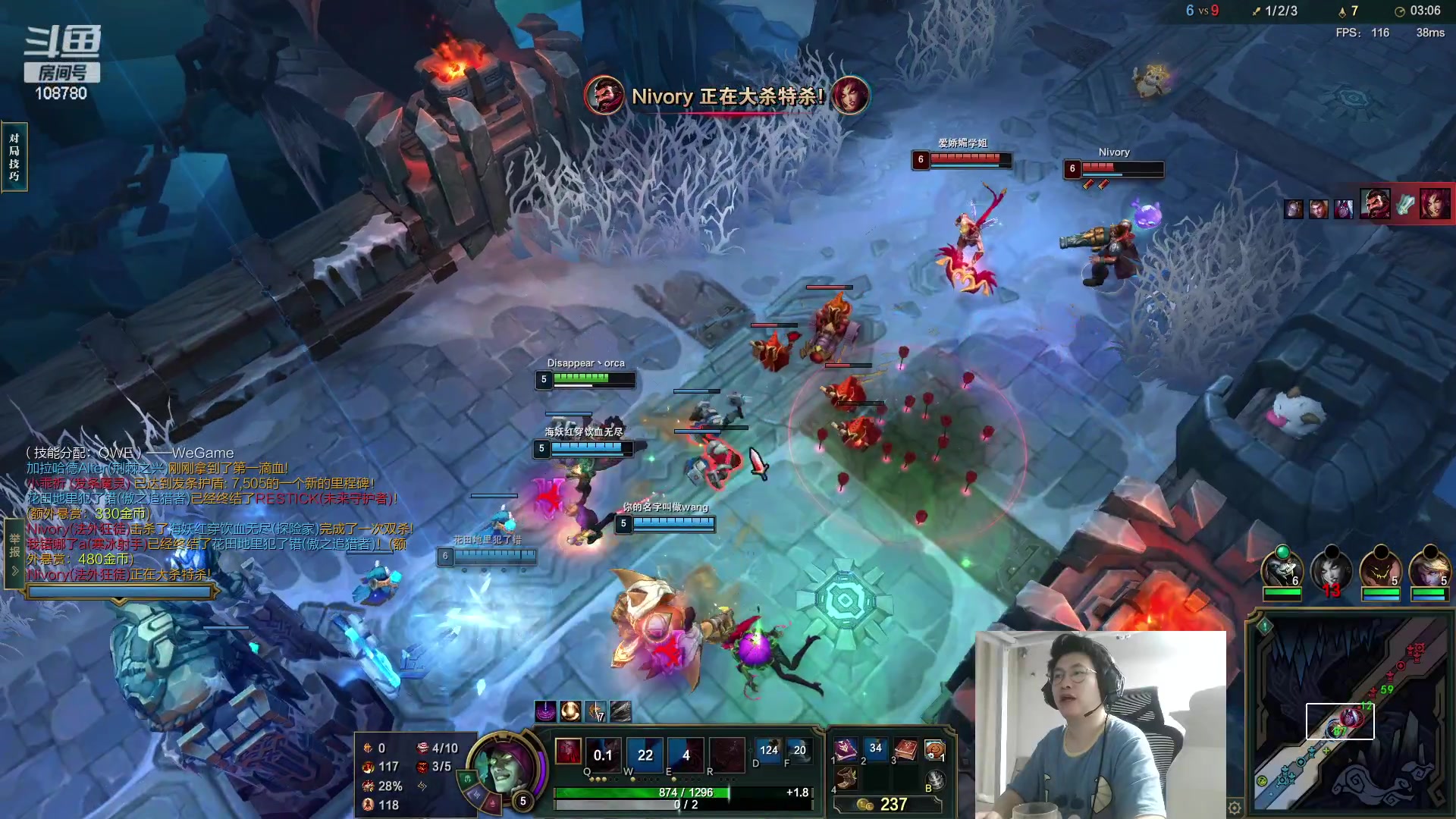 【2023-08-15 00点场】兮饭锐雯：大乱斗臭弟弟来辣