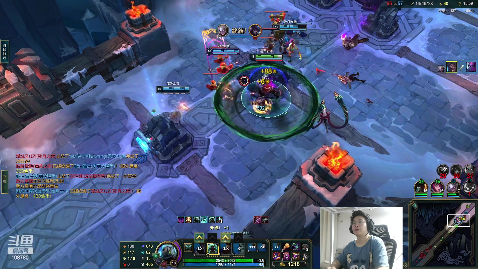 【2023-08-15 04点场】兮饭锐雯：大乱斗臭弟弟来辣