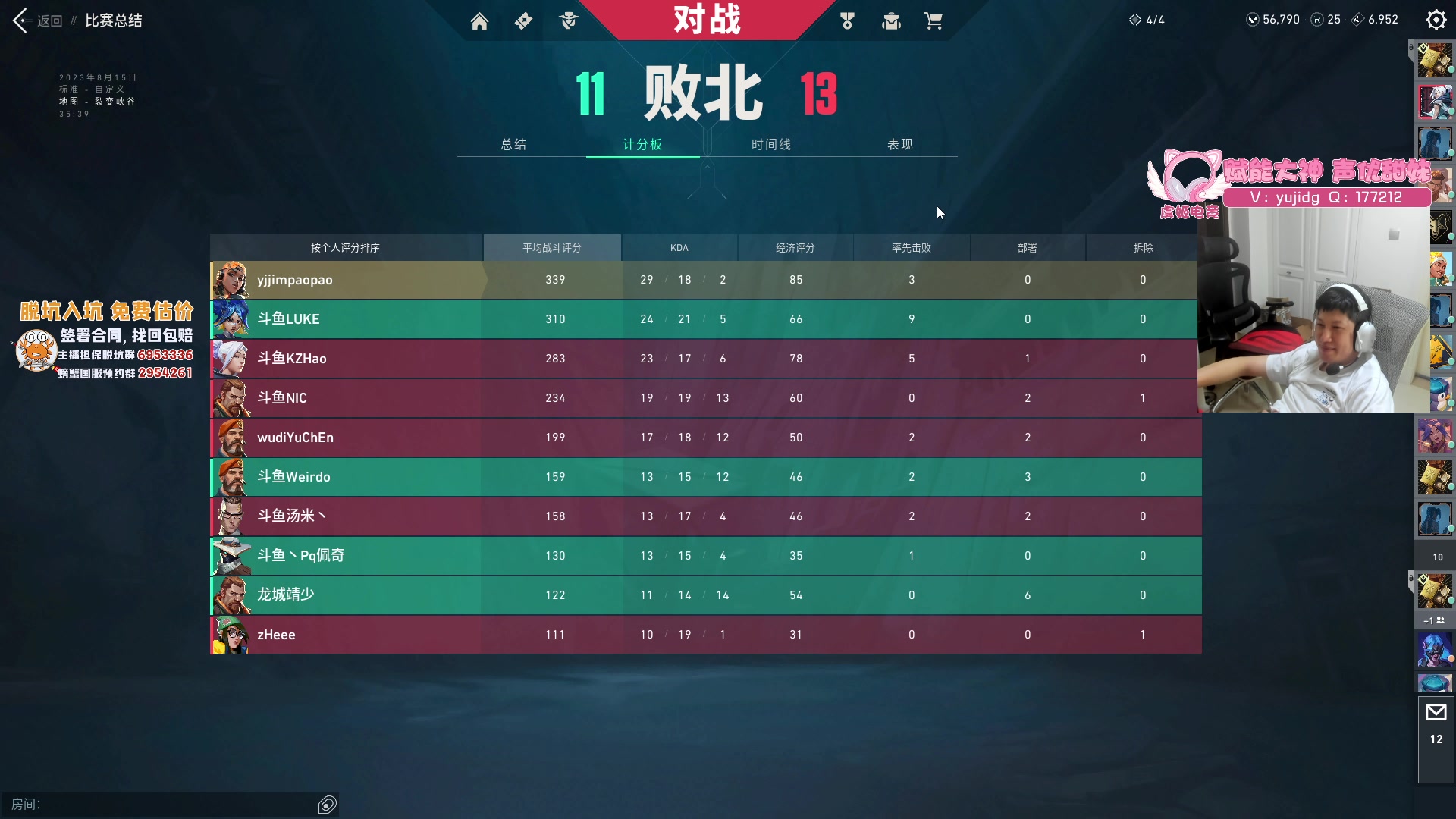 【2023-08-15 17点场】yjjimpaopao：yjj 今天恐怖奖励