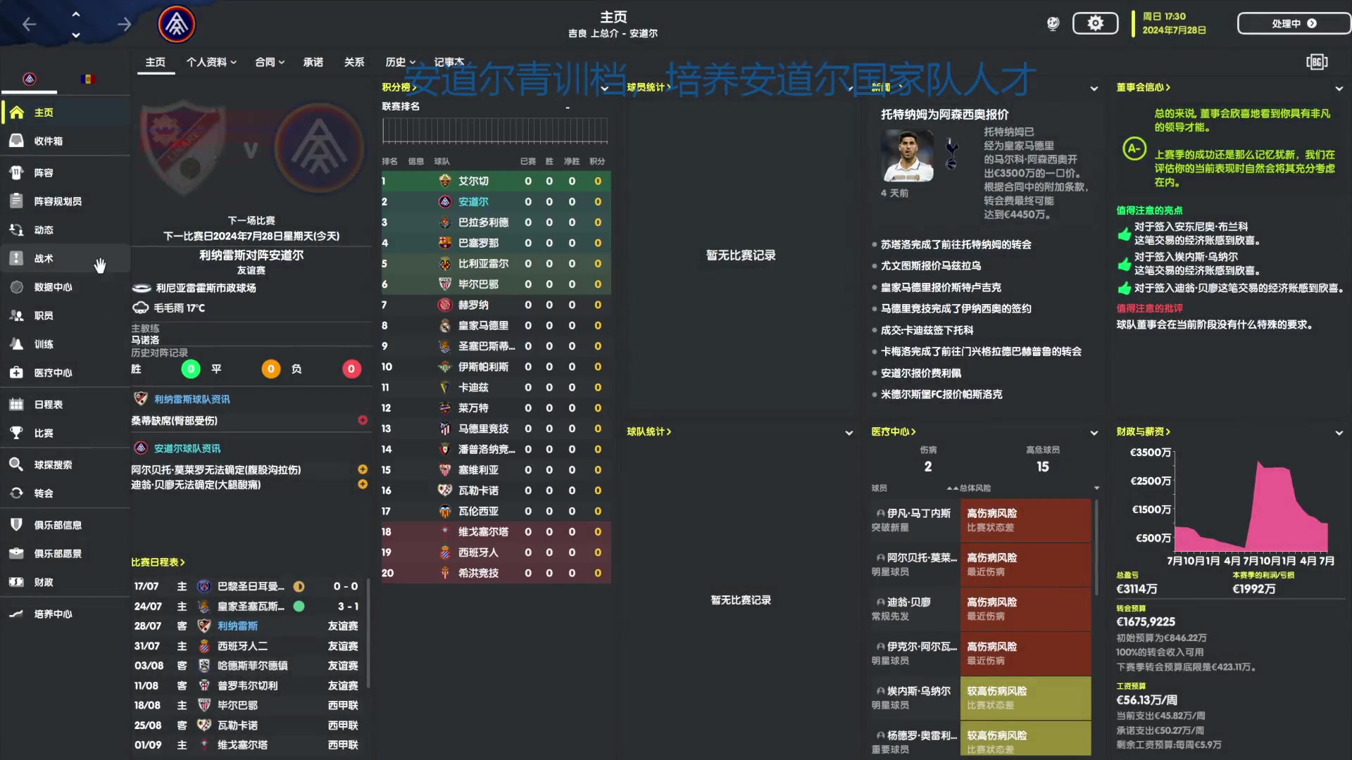 【2023-08-15 19点场】吉良上总介：足球经理：从零开始设置三中卫战术！
