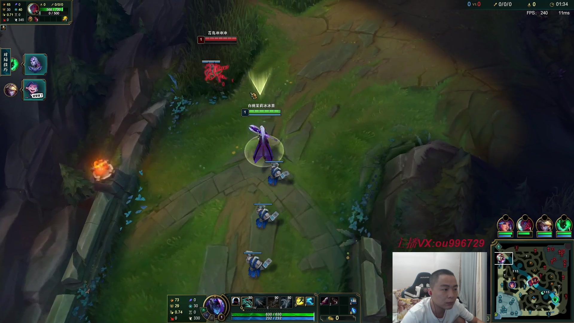 【2023-08-15 21点场】暗夜猎手光头强：第一vn：爆杀流 瞬秒