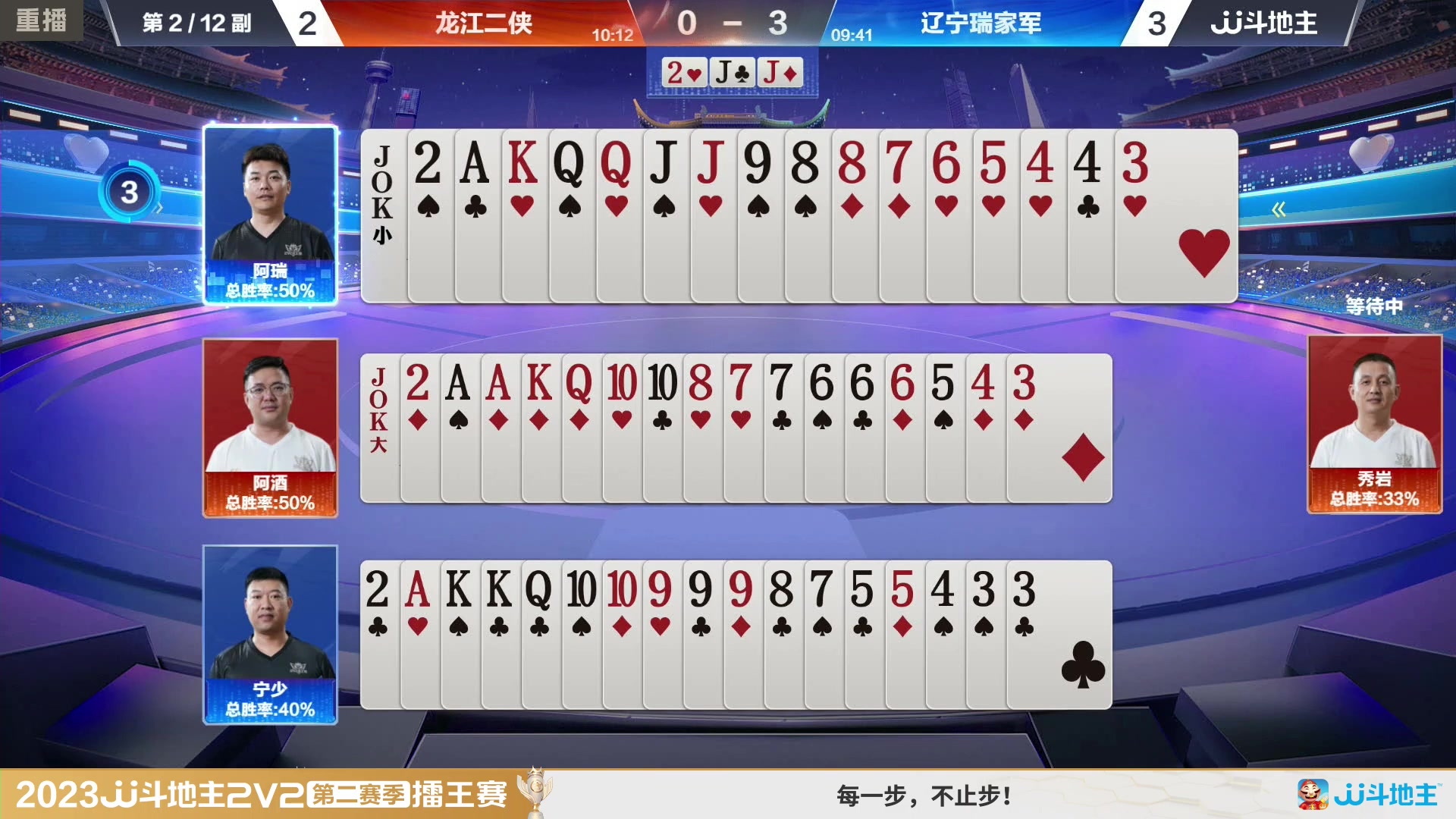 【2023-08-17 00点场】JJ斗地主官方：周三至周四19点，擂王争夺打响