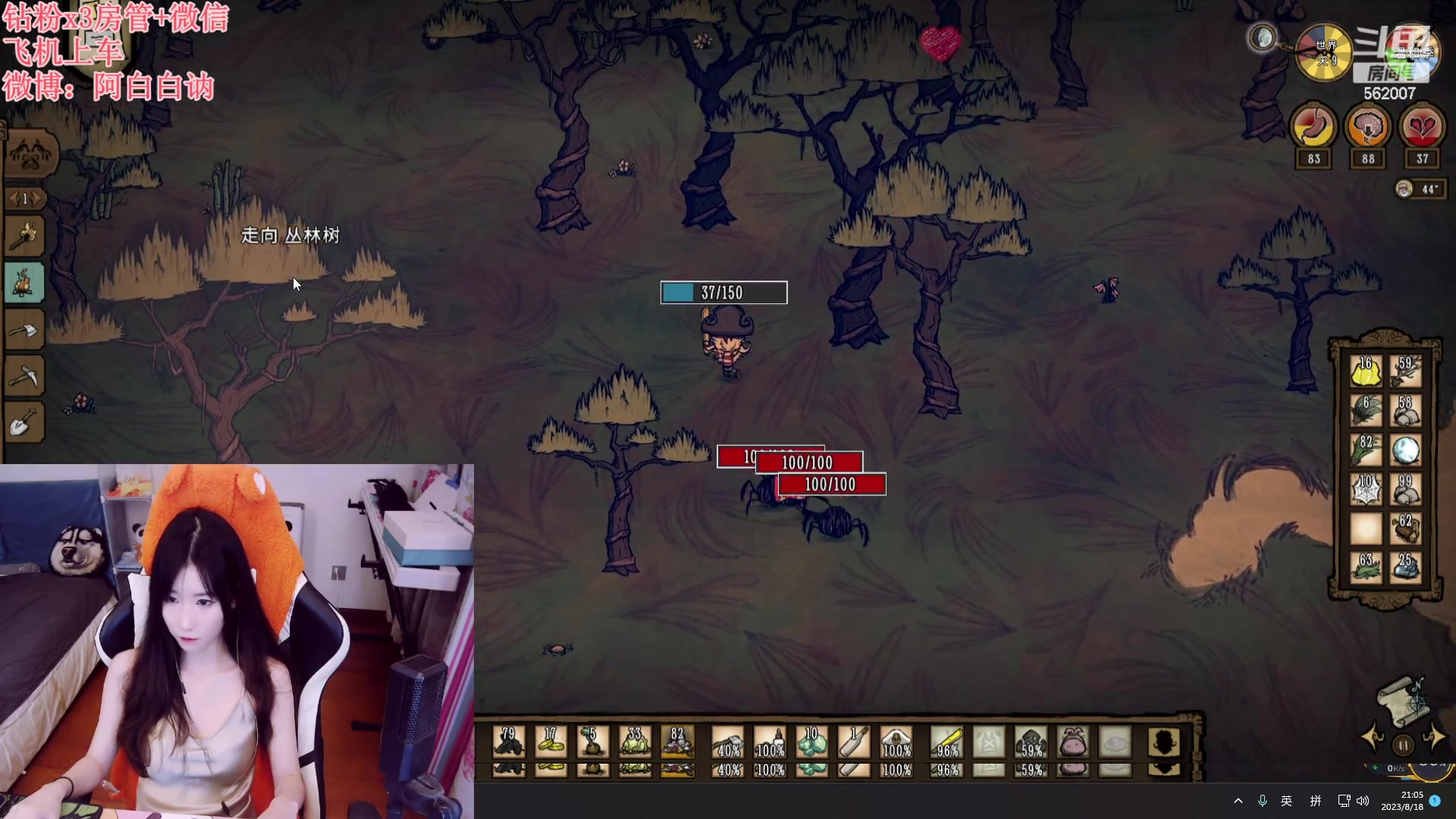 【2023-08-18 20点场】白菇凉：阿白白：来呀游戏啊