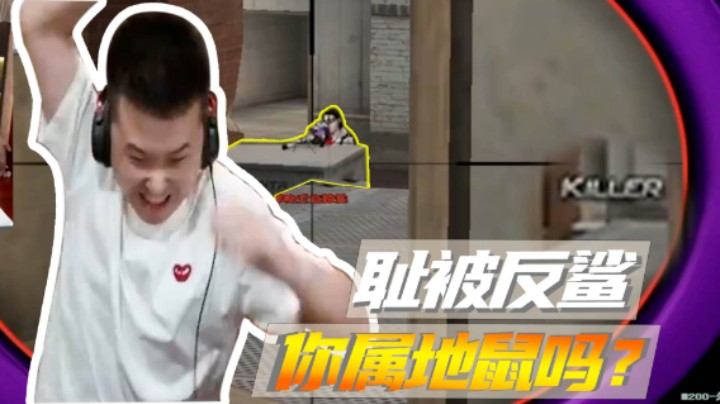 耻被反鲨，你属地鼠吗？