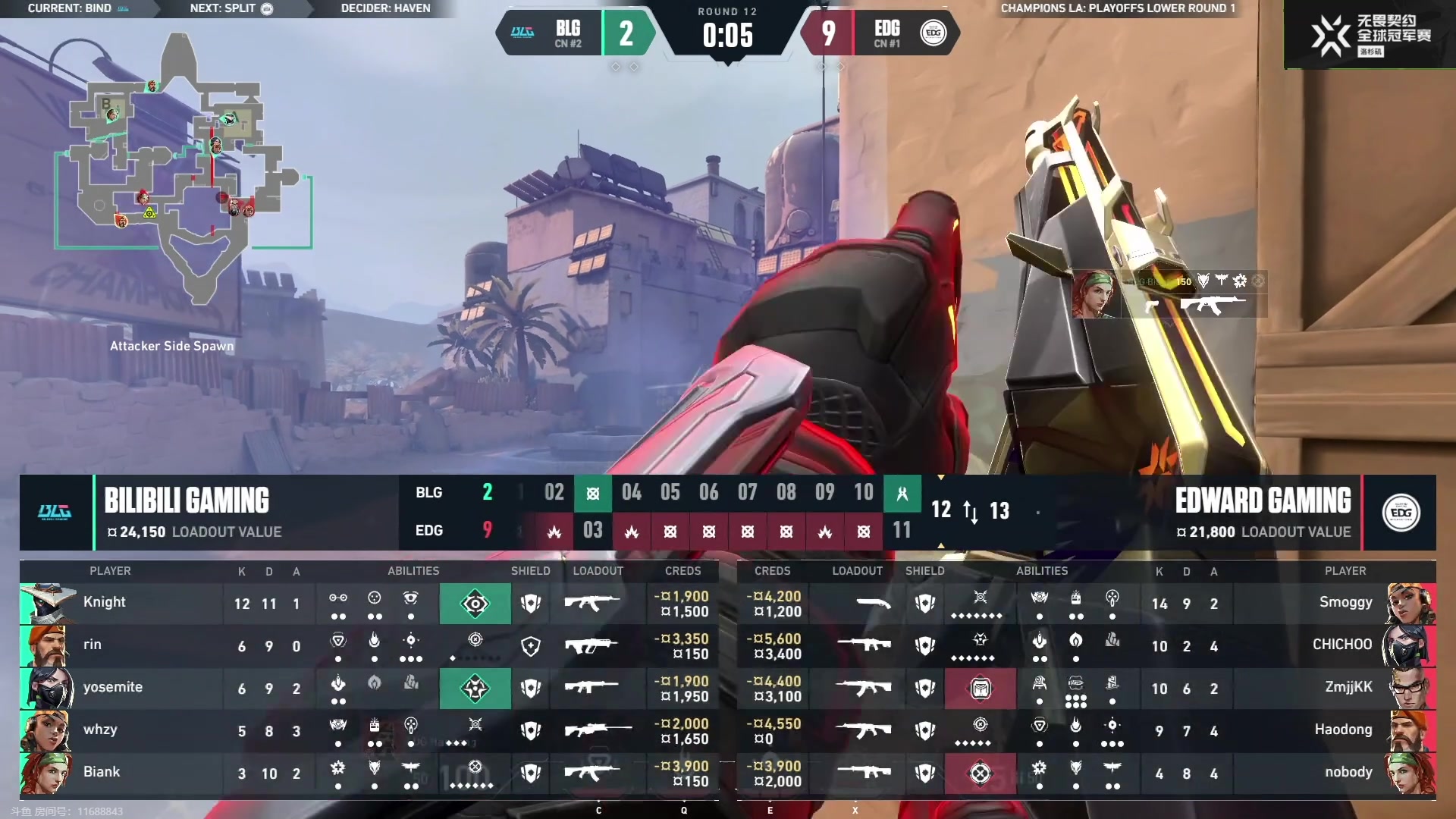 【2023-08-19 05点场】CSGO解说伟伟：冠军赛EDG VS BLG BO3