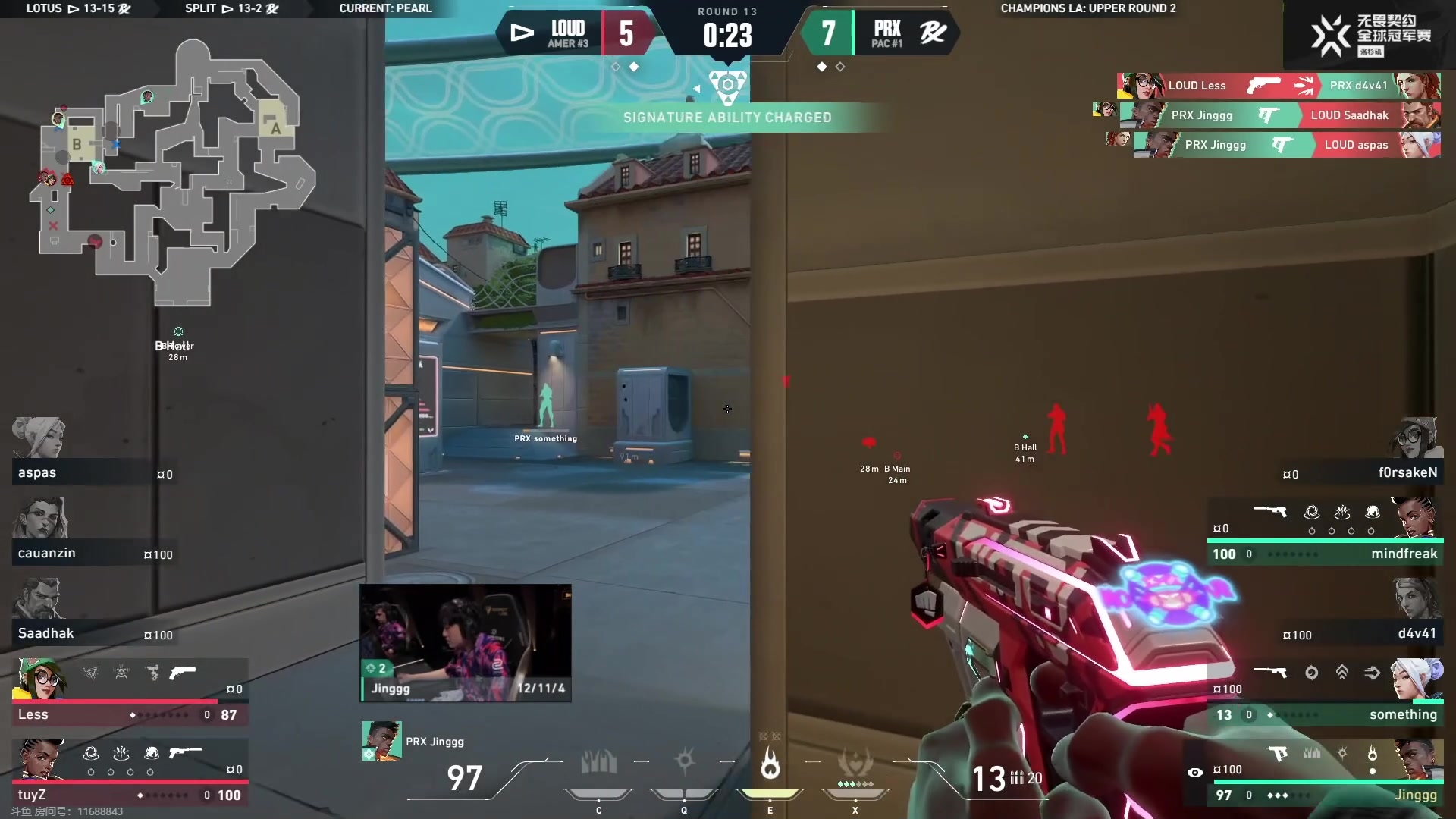 【2023-08-20 04点场】CSGO解说伟伟：冠军赛 EG VS DRX BO3