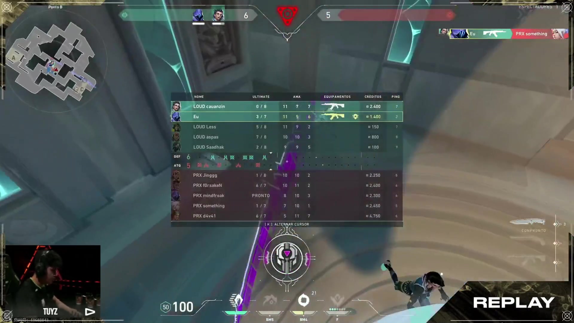 【2023-08-20 02点场】CSGO解说伟伟：冠军赛 LOUD VS PRX BO3