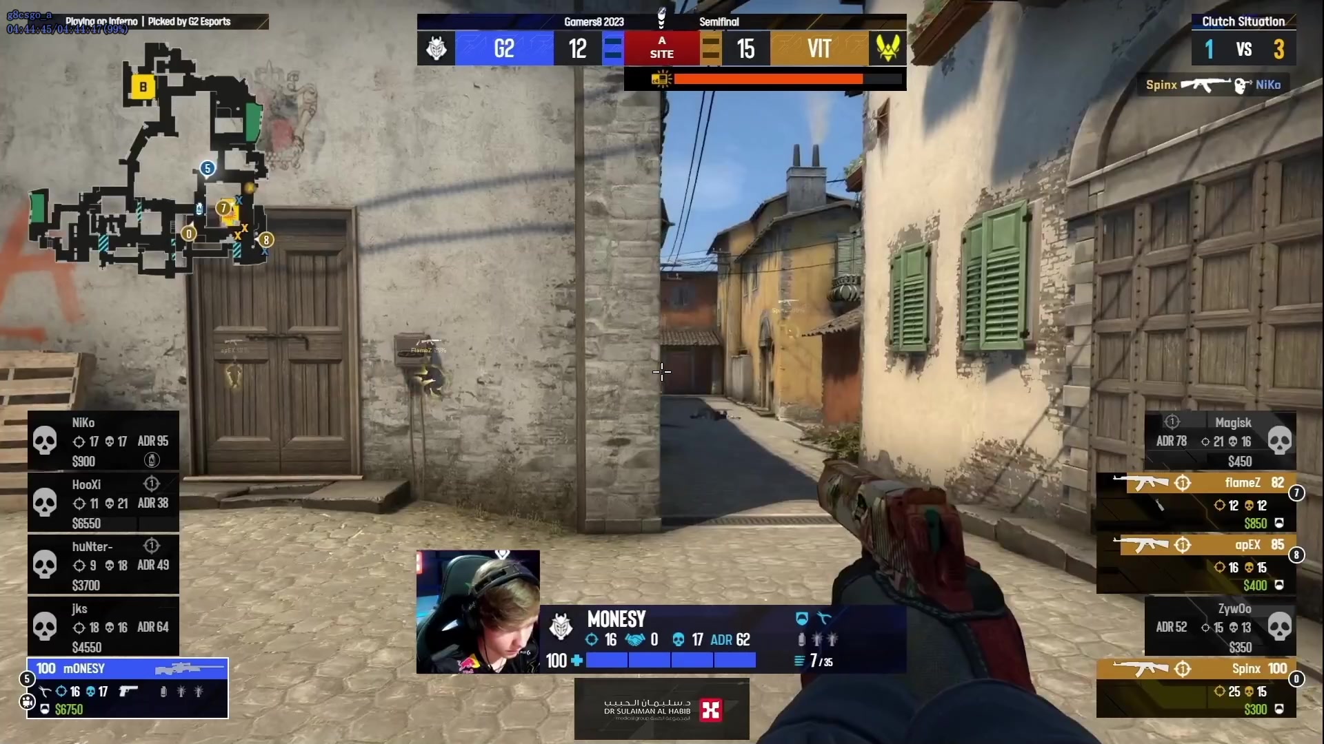 【2023-08-20 02点场】CSGO百岁三：石油杯半决赛#2 G2 vs 小蜜蜂