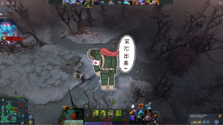 惨兮兮活久见dota2四号位屠夫帕吉遇见4个单机怪败北提名，都不知道举报谁，四个都举报了 哈哈哈