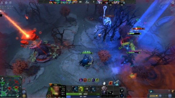美滋滋dota2劣势路三号位屠夫帕吉稳稳的胜利提名