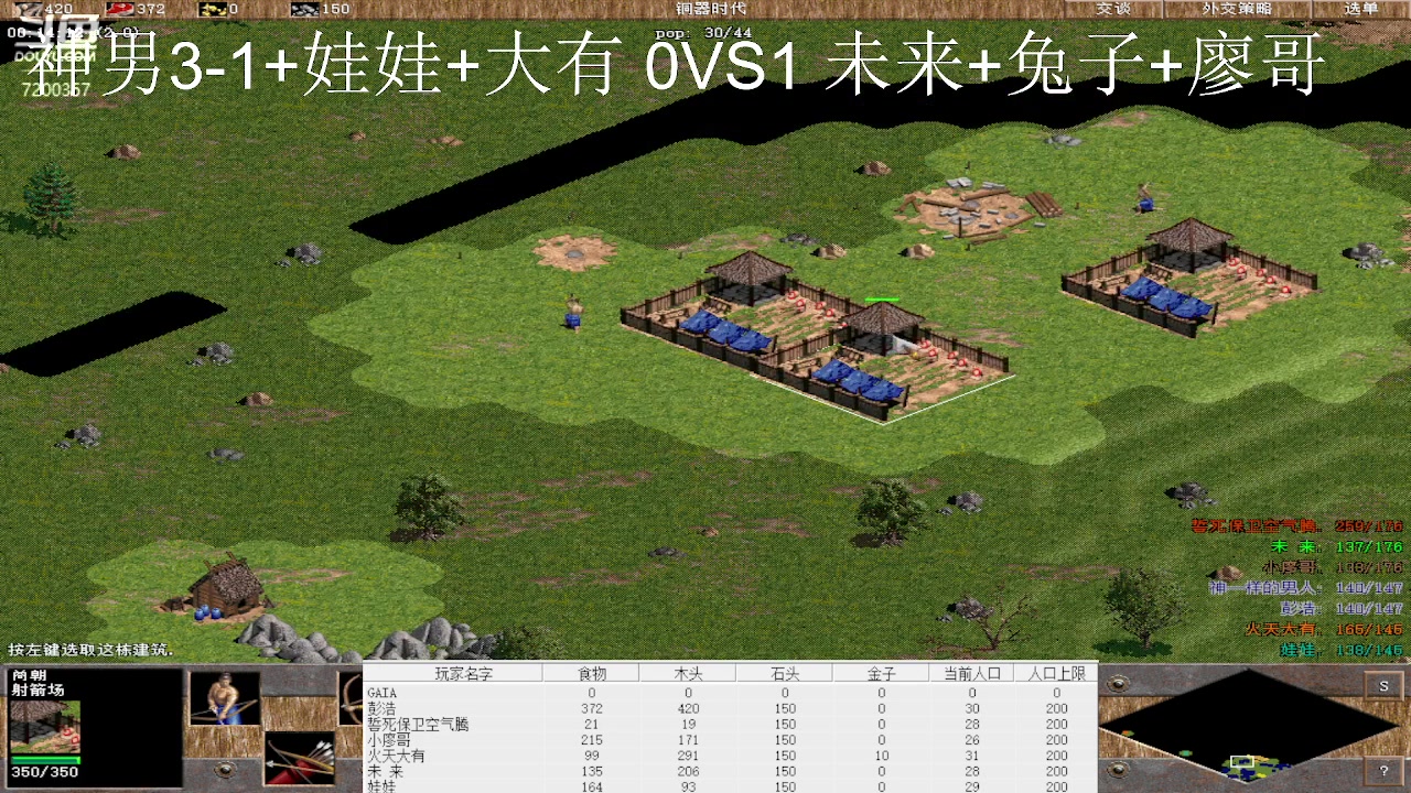 神男3-1+娃娃+大有 0VS3 未来+兔子+廖哥