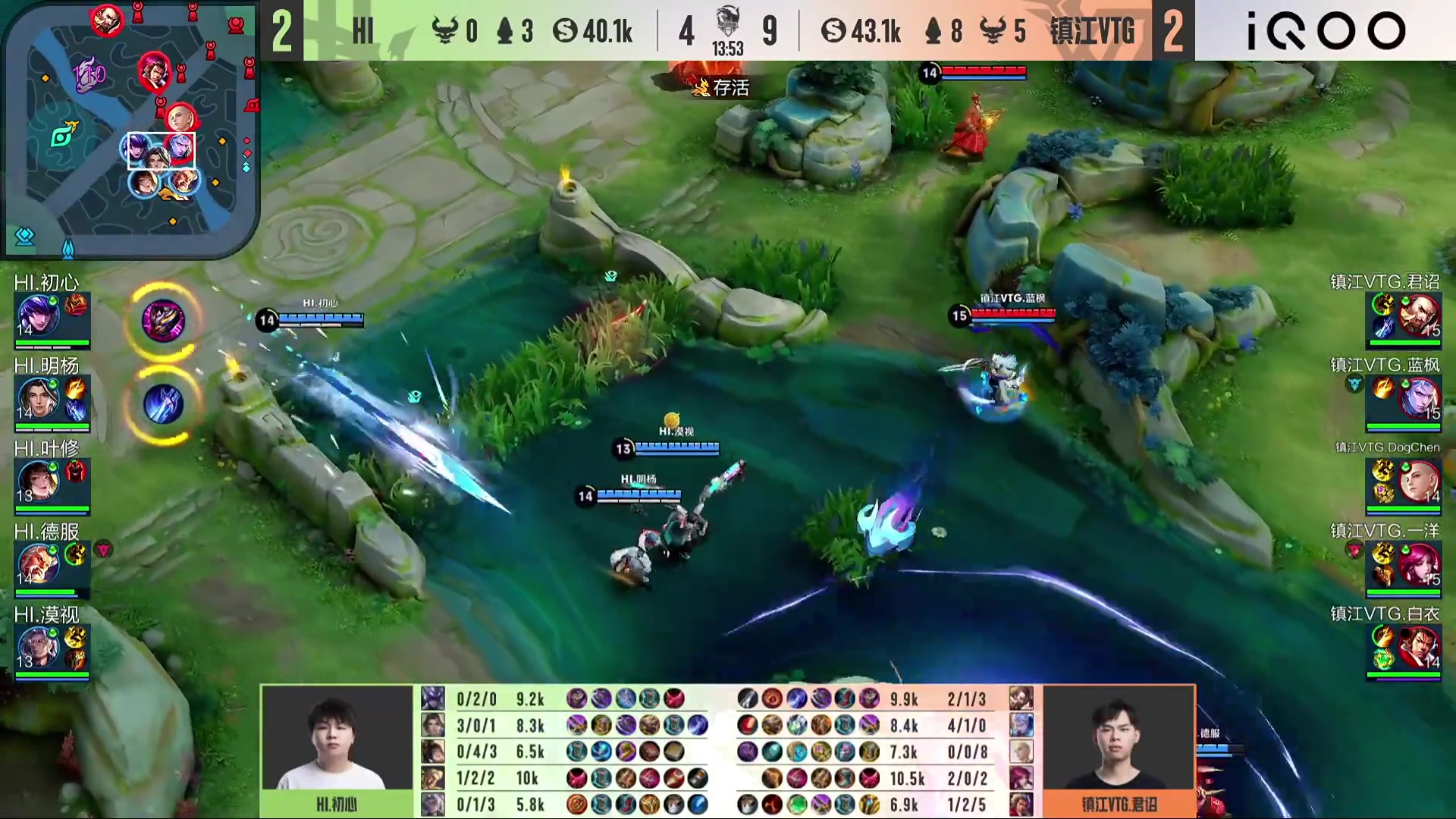 【2023-08-21 23点场】解说白乐：K甲二路解说评论席