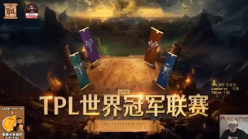 【TED出品】TPL D组 一毛饭 vs Lawliet 吕布一刀一片