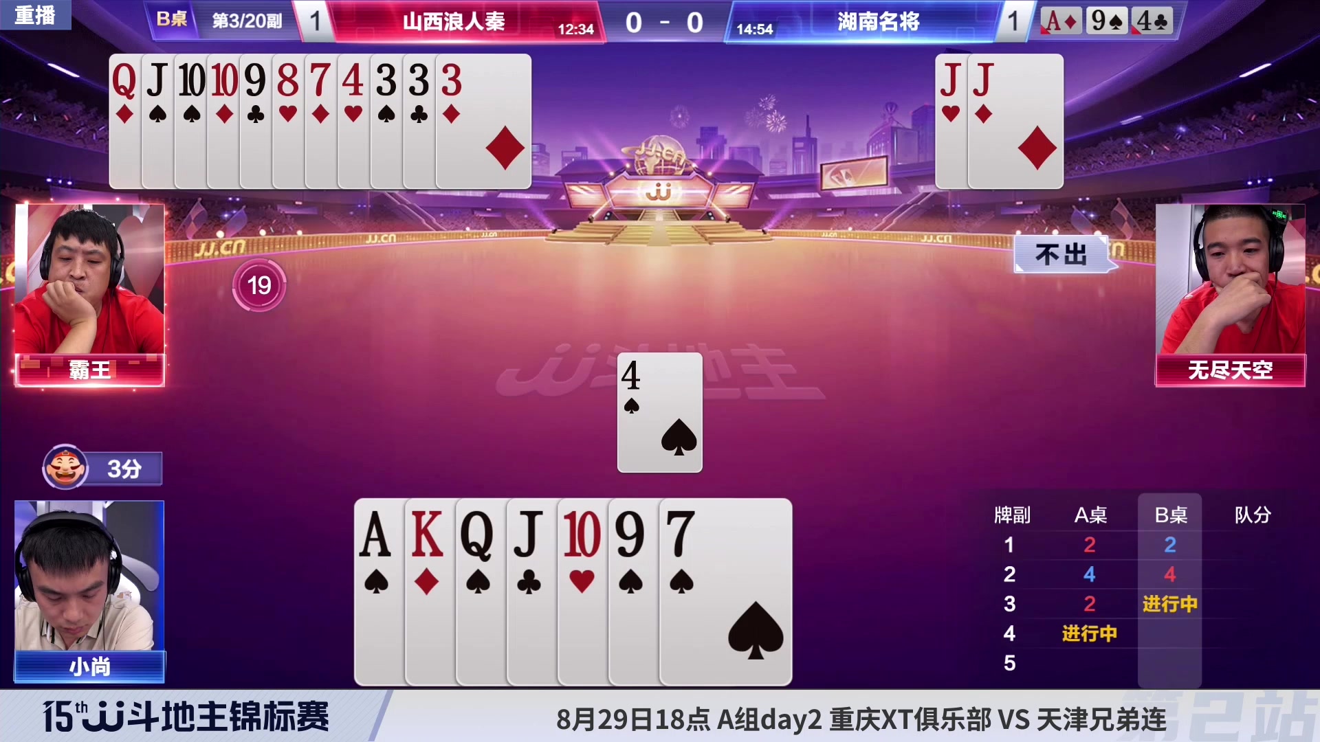 【2023-08-24 14点场】JJ斗地主官方：JJ斗地主锦标赛决赛