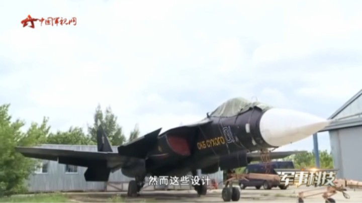 前掠翼科幻感十足的苏-47“金雕”战机 为何最终销声匿迹?