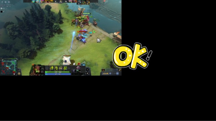 美滋滋DOTA2中单屠夫帕吉稳稳的胜利，对线打崩了宙斯哈哈哈