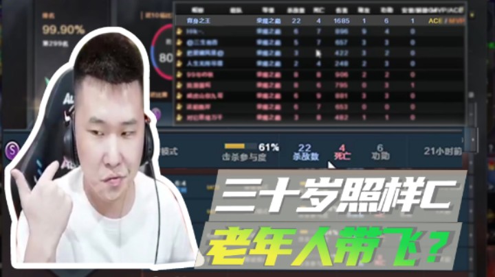 三十岁老头 思路依旧清晰！