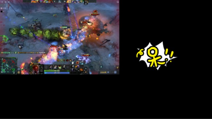 美滋滋DOTA2三号位军团指挥官躺赢，好久没躺了！