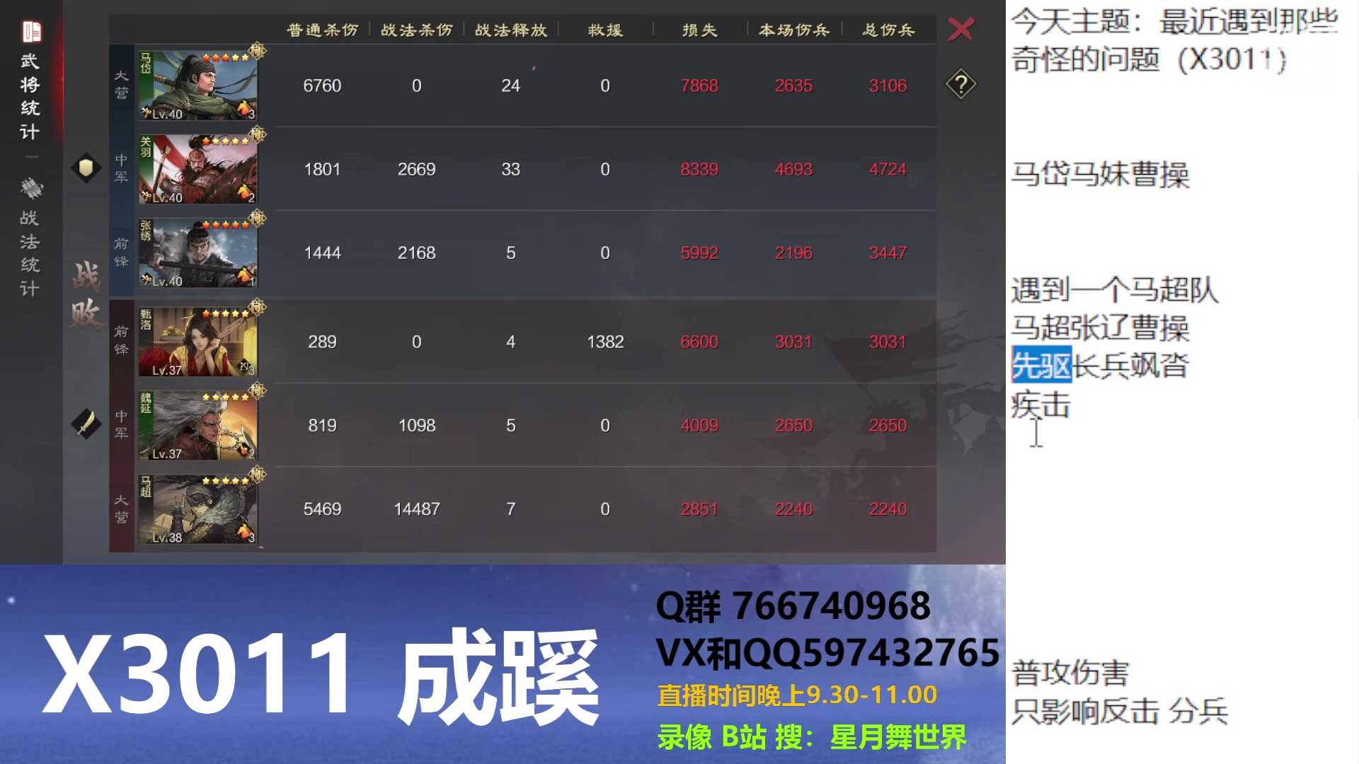 【2023-08-27 21点场】星月舞世界：最近遇到那些奇怪的问题（X3011）