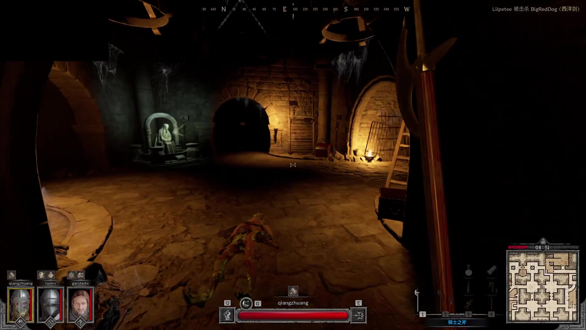 【2023-08-29 20点场】暴走的银剑君丶：银剑君：和洞大哥地牢乱杀！`