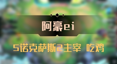 【阿豪ei】5诺克萨斯2主宰 吃鸡