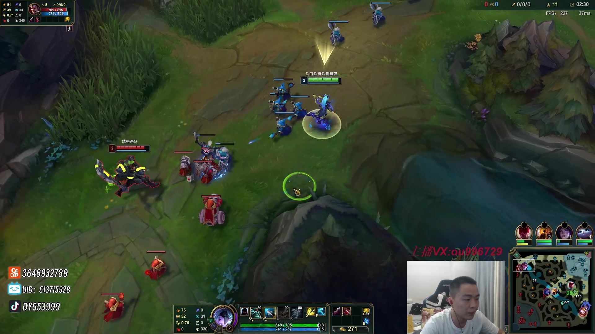 【2023-08-30 22点场】暗夜猎手光头强：第一vn：爆杀流 瞬秒