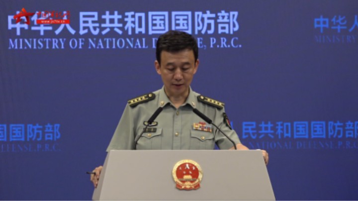 国防部回应海军054B新型护卫舰下水