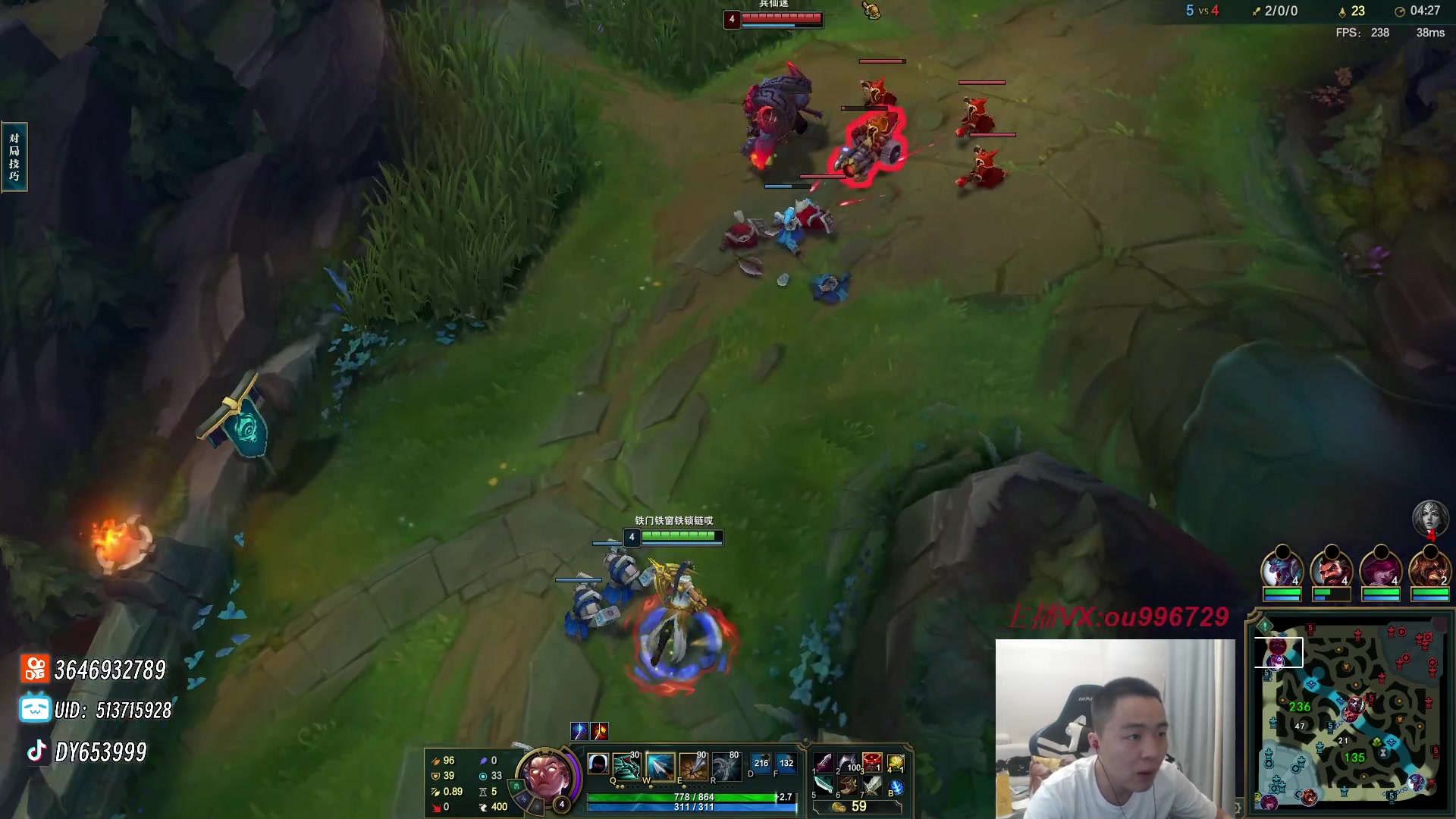 【2023-08-31 20点场】暗夜猎手光头强：第一vn：爆杀流 瞬秒