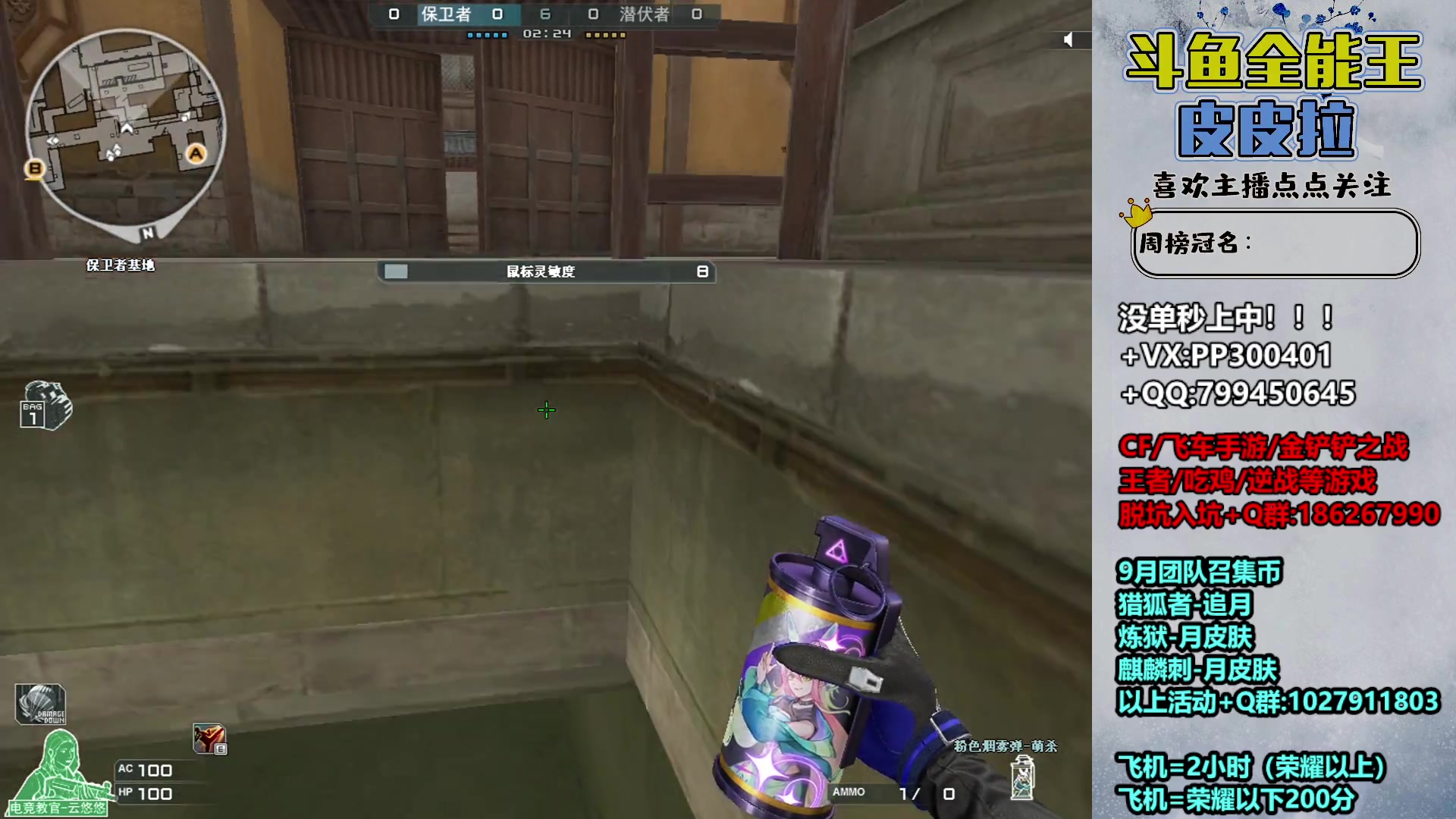 【2023-09-02 20点场】皮皮拉3004O1：皮皮拉:效率上分，冲冲冲！！！