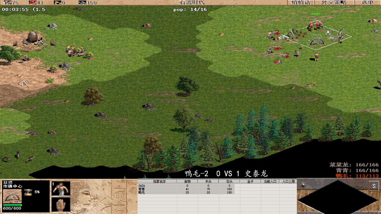 鸭毛-2  2 VS 3 史泰龙