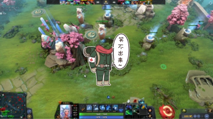 惨兮兮活久见dota2五号位冰女水晶室女遇见4个全是局，还有开黑的中单蓝胖食人魔魔法师和四号位刷子术士，毫无游戏体验败北提名