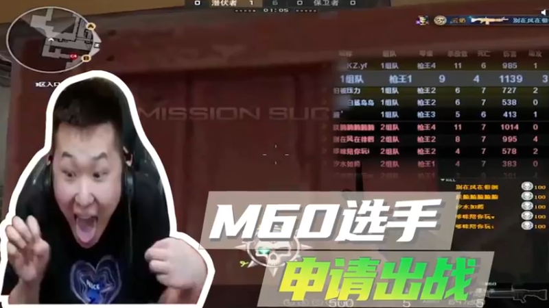 M60选手？健身局重拳出击