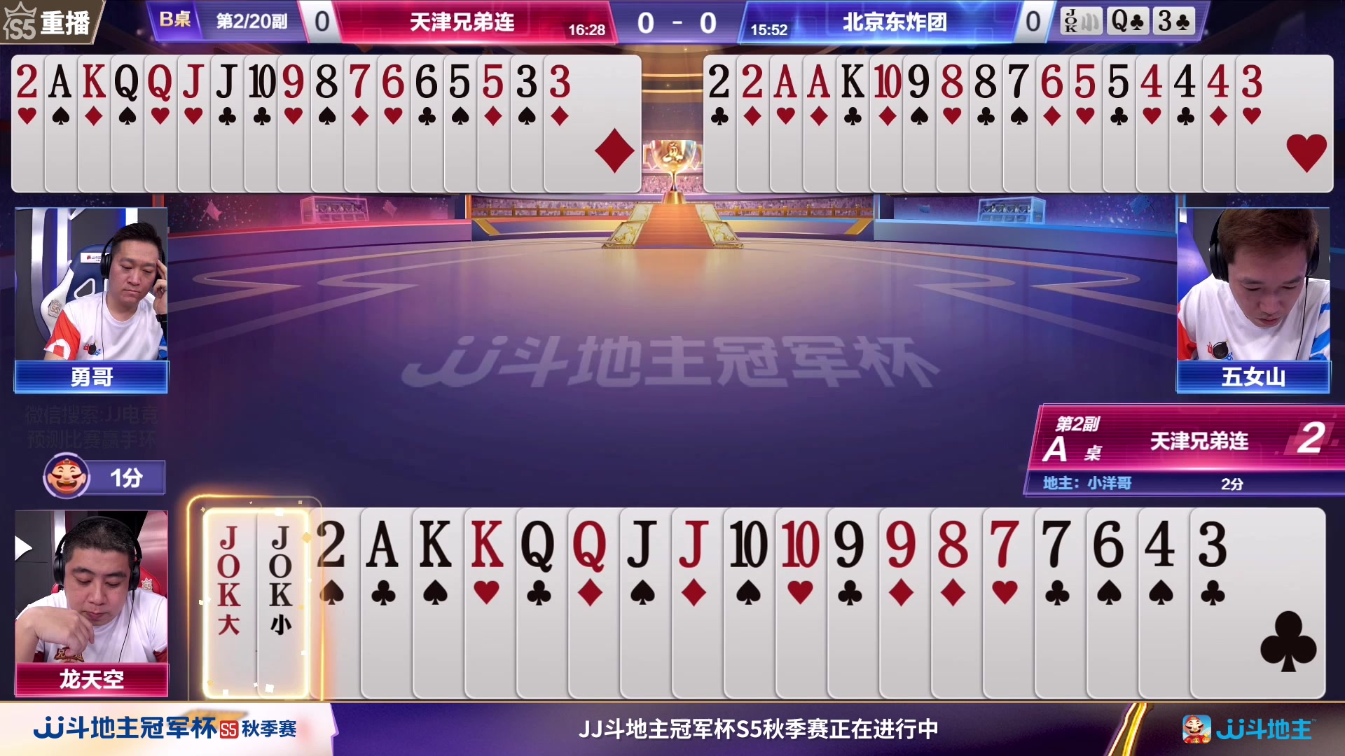 【2023-09-04 09点场】JJ斗地主官方：周二18点决战风云VS一针见血