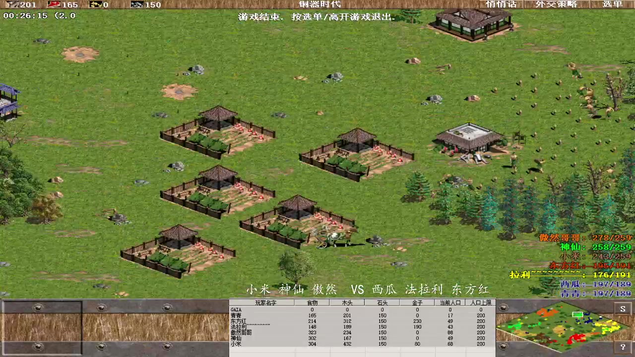 小米 神仙 傲然 3 VS 0 西瓜 法拉利 东方红