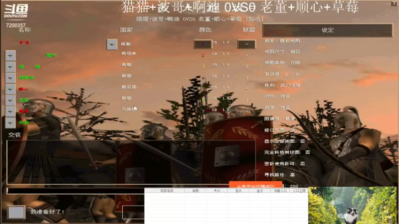 猫猫+波哥+啊迪 0VS3 老董+顺心+草莓