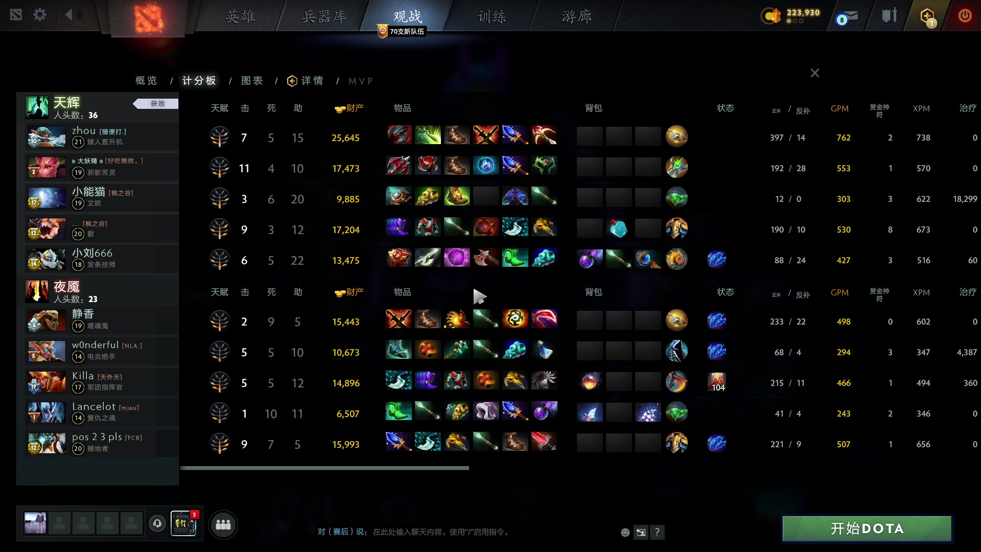 【2023-09-05 21点场】刘嘉俊Sylar1：大杀四方！ 762484