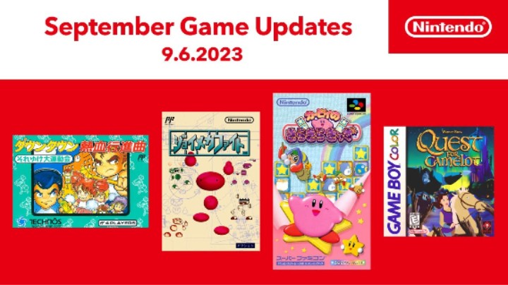 Nintendo Switch Online 9月游戏更新