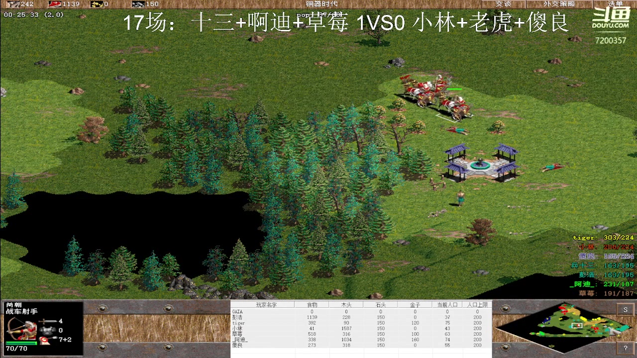 十三+啊迪+草莓 3VS1 小林+老虎+傻良