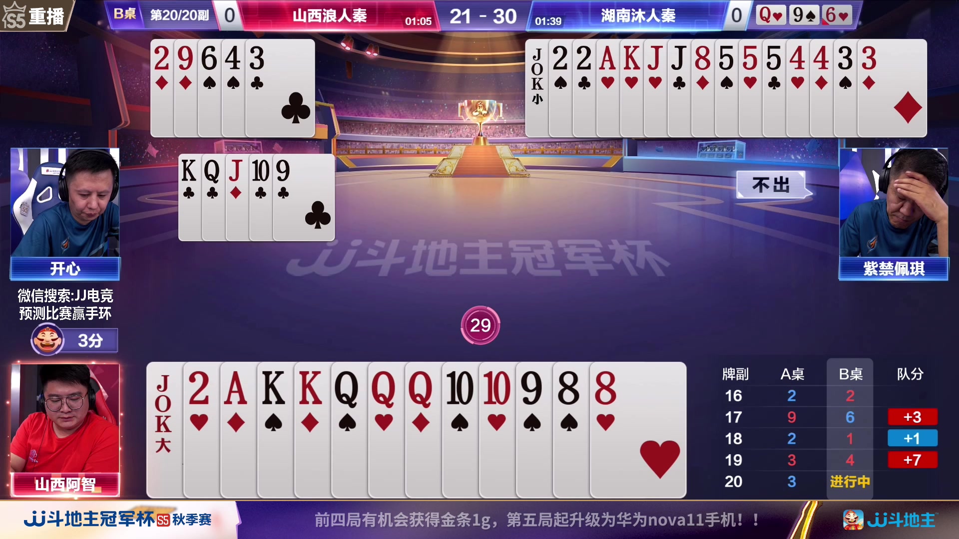 【2023-09-07 09点场】JJ斗地主官方：周四18点津门荣耀VS一针见血