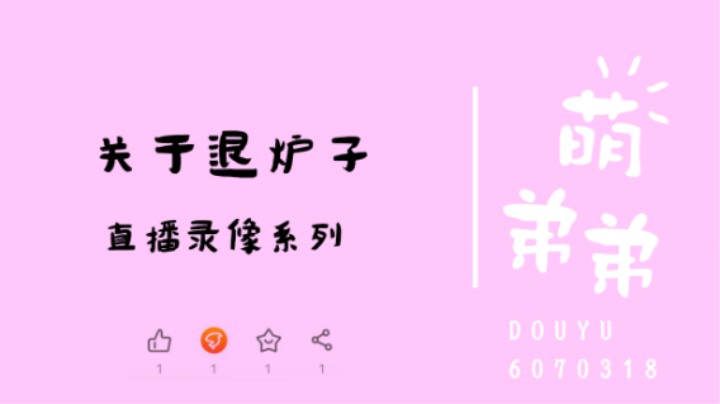 关于退炉子