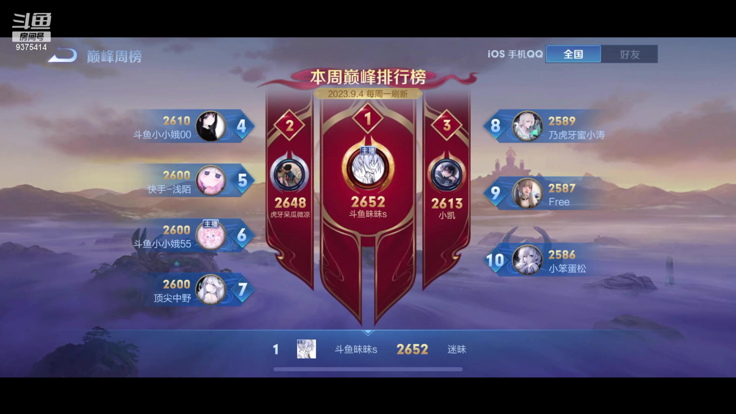 【2023-09-08 21点场】昧昧不是妹妹：沉默的打野1